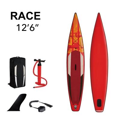 China OEM Customized Unisex Inflatable Rack Paddle Race Board for sale