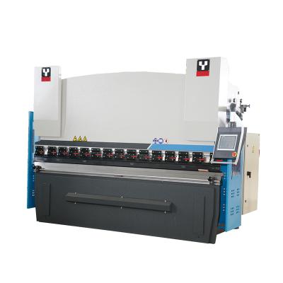 China Building material shops stainless steel metal sheet bending machine wc67k 125t / 3200 press brake for sale