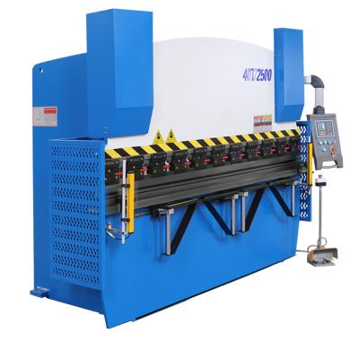 China Building material shops 40t2500mm hydraulic press brake with e21 NC controller for sale