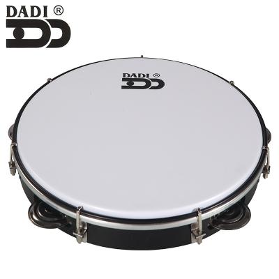 China Custom Percussion Toy DADI Percussion Music Percussion Single Row Tambour Basque Custom Drum for sale