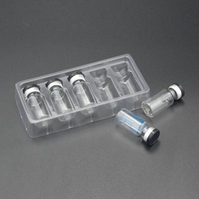 China 100% Recyclable White Vial Plastic Ampoule Tray Packing Insert For 2ml, 3ml, 5ml, 10ml for sale