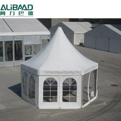 China Exhibition 10x10 Pop Up Multi Side Polygon Tent High Summit Trade Show Tent for sale