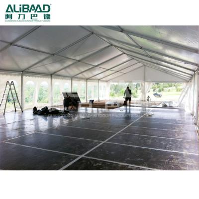 China Easy Installation Wooden Cassette Flooring System For Outdoor Party Event Wedding Tent for sale