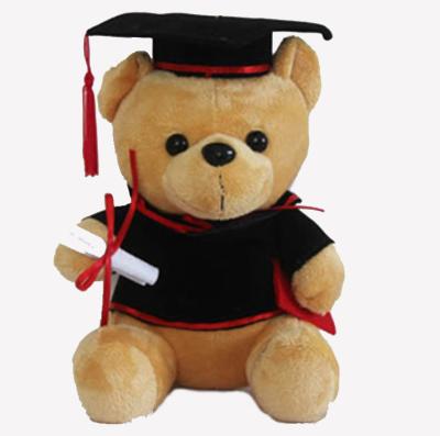 China Hot Selling Plush Graduation Bear Personalized Stuffed Plush Graduation Bear Toy for sale