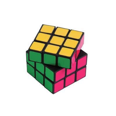 China Hot Sales Custom Made Plastic Building Block High Quality Multicolor Educational Toy Magic Cube for sale