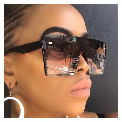 China Square Hot Sale Fashionable Shades Shape Oversized Luxury Custom Sunglasses 2022 Women Sun Glasses Where Sunglasses Wholesale for sale