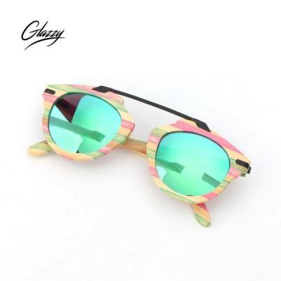 China Fashion Sunglasses Shape Skateboard Bamboo And Wood Handmade Wooden Polarized Lens Sport Sunglasses In Sport for sale