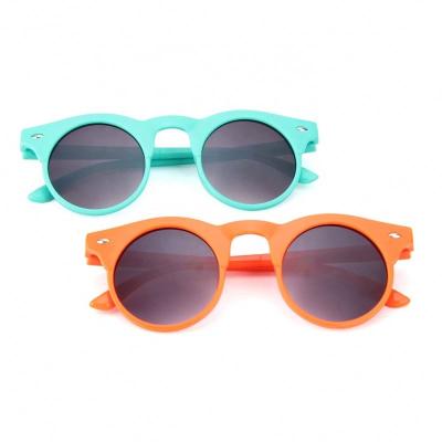 China Fashion Glazzy Sunglasses 2021 Kids UV Sunglasses Candy Colors Sun Glasses Boys Girls Fashion Protective Baby Sun Glasses for sale