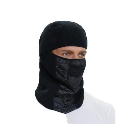 China Fleece Windproof Mesh Windproof Fabric Material Full Face Balaclava Blanket For Unisex for sale