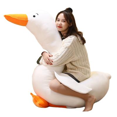 China Very Soft The Big Goose Pillow White A Stuffed Goose A Large Swan On The Bed Quiet for sale