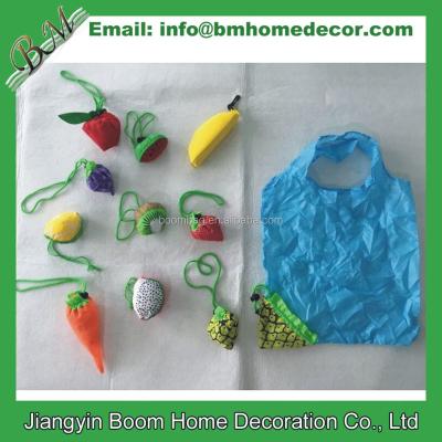 China Banana + Carrot + Kiwi + Melon + Dragon Fruit Shape Folding Reusable Shopping Bag for sale