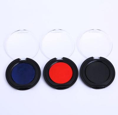 China Multicolor Quick-Drying Multicolor Round Water-based Financial Office Mini Press Ink Professional Fingerprint Office Fingerprint Ink Pad for sale