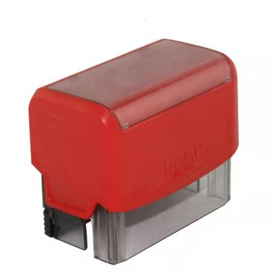 China Rectangular self inking office stamp size 38*14 mm for trodat 3911 for sale