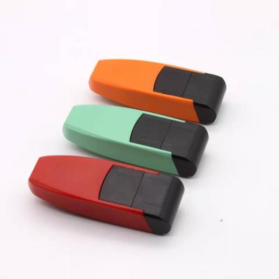 China Portable Office 42*26MM ABS Red Gray Purple Gray Orange Green Stamp Pocket Self Inking Stamp for sale