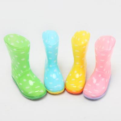 China Custom Printing PVC Boots For Kids Raining Boots Kids Rubber Boots for sale