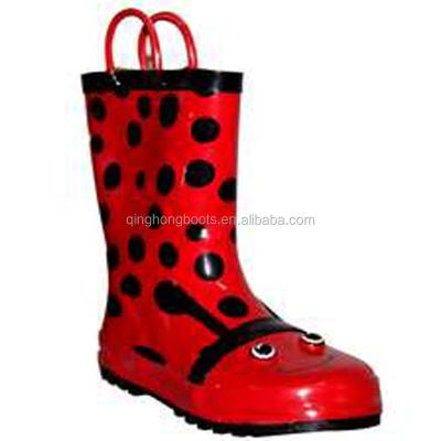 China Rubber Boots Newly Designed Colorful Child Rubber Outdoor Boots for sale