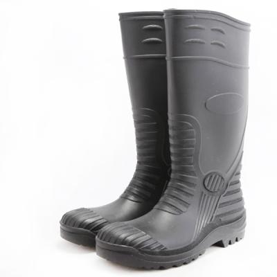 China Industrial Steel Toe +Plate Toe Safety Boots Safety Steel Rain Boots for sale