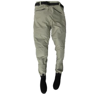 China High Quality Breathable Waterproof Light Waders Durable Fishing Pants 3 Layers for sale