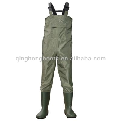 China Camouflage Fishing Waders Pants Plus Size Chest Hunting Waders for sale