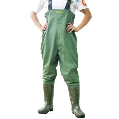 China 79D nylon hot sell breathable nylon chest wader for fishing, men wader wholesale for sale