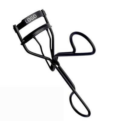 China Popular Wholesale Private Label Black Carbon Steel Eye Lashes Curling Eyelash Curler With Spring for sale