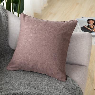 China QQXS Square Anti-pilling Decorative 100% Polyester Inch Pillowcase Bed Pillows Indoor Decorative Pillows for sale