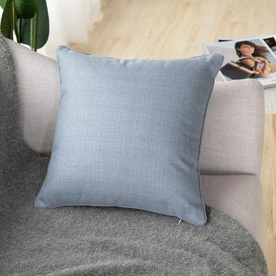 China QQXS Square Anti-pilling Decorative 100% Polyester Inch Pillowcase Bed Pillows Indoor Decorative Pillows for sale