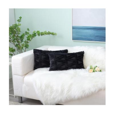 China Portable High Quality Tiles Enclose Solid Flanges Velvet Pillow Cushion Covers Luxury Cushion 45x45 Large Cushion Covers for sale