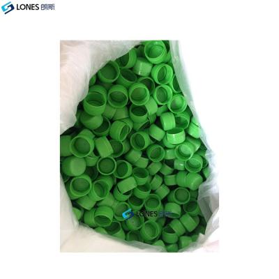 China 30mm 28mm Non Refillable Plastic PE 38mm PP Cover Plastic Drinking Water Bottle Covers for sale