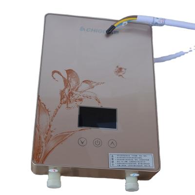 China Wall Mounted Hotel 240v Whole House Instant Electric Tankless Water Heater Geyser for sale