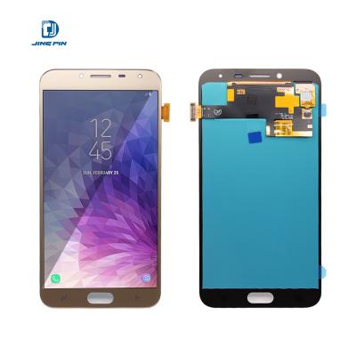 China For galaxy J4 Oled lcd display for samsung galaxy j400, through PASS lcd screen with galaxy J400 fingerprint support, lcd for mobile phone for sale