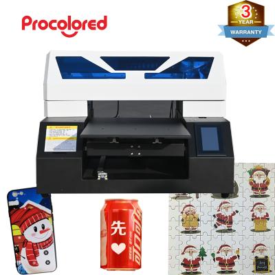 China Hotels newcomer A3 fully upgraded multifunctional UV flatbed printer normal phone case machine printing for sale