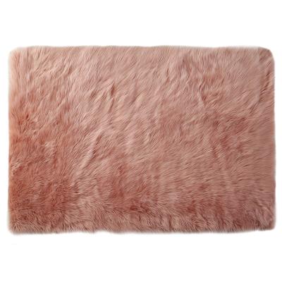 China Custom Washable Center Shaggy Fluffy Rectangle Decorative Logo Rugs New Design Living Room for sale