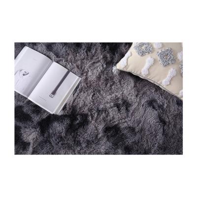 China Kid soft fluffy shaggy soft living room mixCarpets gray polyester carpet tiles for sale