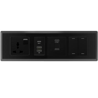 China Hotel Conference Room USB Hotel Guestroom / C Charging Mini Media Hub For Hotel Room for sale