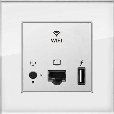 China Hotel Guestroom/Conference/Home Meeting Room CE/FCC Supported Long Range 150Mbps Wall Mounted Home Access Point/Wifi Wireless Router for sale