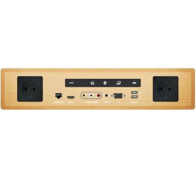 China Hot Selling Metal Furniture Embedded Media Hub For Hotel Guest Room for sale