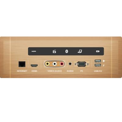 China Hotel A Unique Cable Junction Background Transmission Wall Media Touch Control Panel for sale