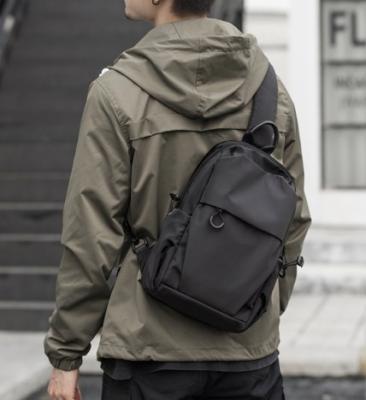 China Wholesale Customized Vintage Military Tactical Messenger Bag Cross - Body Sling Backpack for sale