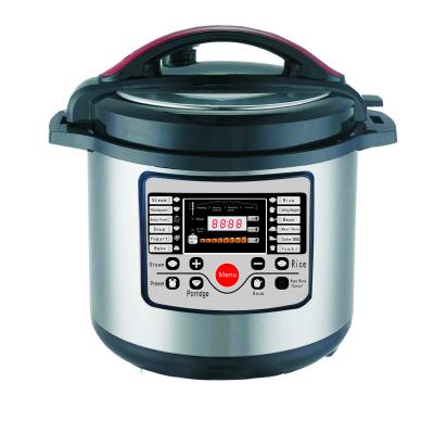 China Hotel 12 Liter Multifunctional Electric Pressure Cooker 1-in-1 Commercial Rice Cooker for sale