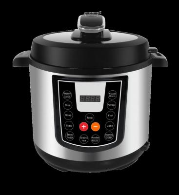 China 24 Hours Preset Multi Use Programmable Electric Pressure Cooker 220V With Stainless Steel Pot for sale