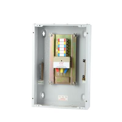 China Sheet Steel Latest Customized Production Of Three Phase Din Rail Distribution Box With Frame for sale