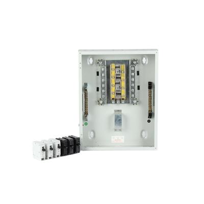 China Sheet steel 3 phase 12way panel electrical distribution board for sale