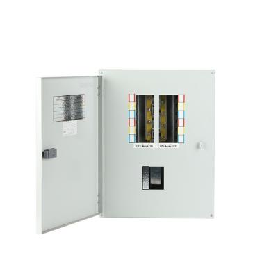 China 4 way top three phase metal sheet steel saving mcb electrical distribution box price for sale