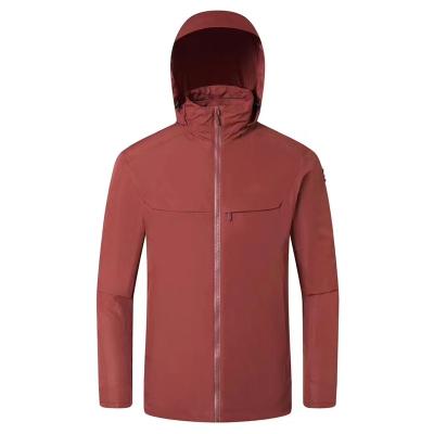 China 8000 5000 Waterproof Breathable Raincoats And 100% Breathable Polyester 300t Full Matte Lining 350g Coral Fleece Casual Sports Men Jacket for sale