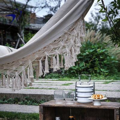 China Outdoor Contemporary Swing Custom Logo Camping Hammock Porcelain for sale