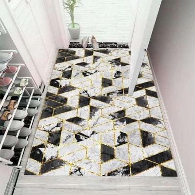 China China Wholesale Waterproof Cheap Anti-slip Buckle Colorful Printing PVC Colorful Printing Welcome Door Mat For Indoor And Outdoor for sale