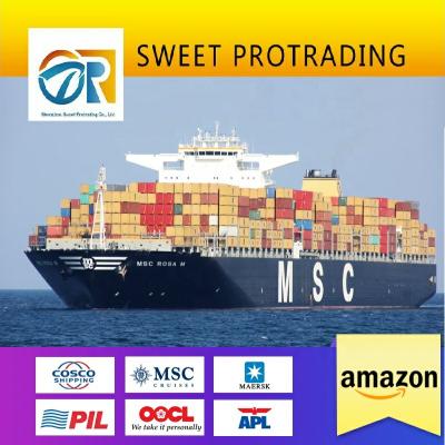 China Parcel shipping from China to Australia Canada Italy Amazon FBA soft protrading door to door freight forwarder for sale