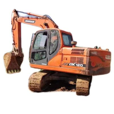 China 95KW utilizó los excavadores hidráulicos Doosan DX120 de la correa eslabonada de la maquinaria pesada en venta