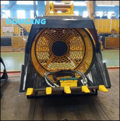 China Rotating Screening Bucket Rotating Screening Bucket Excavator Rotating Screening Bucke Crusher Bucket Suitable 17 Tonne for sale